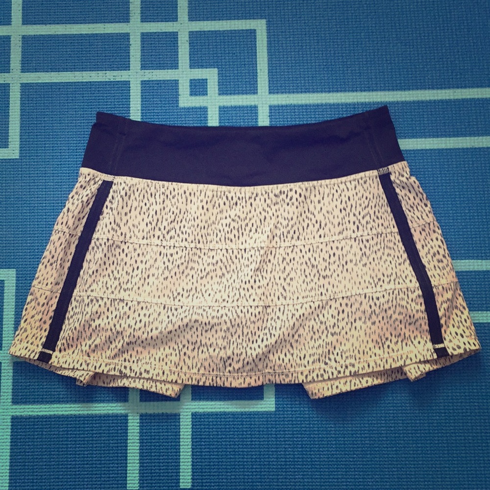 Lululemon running skirt